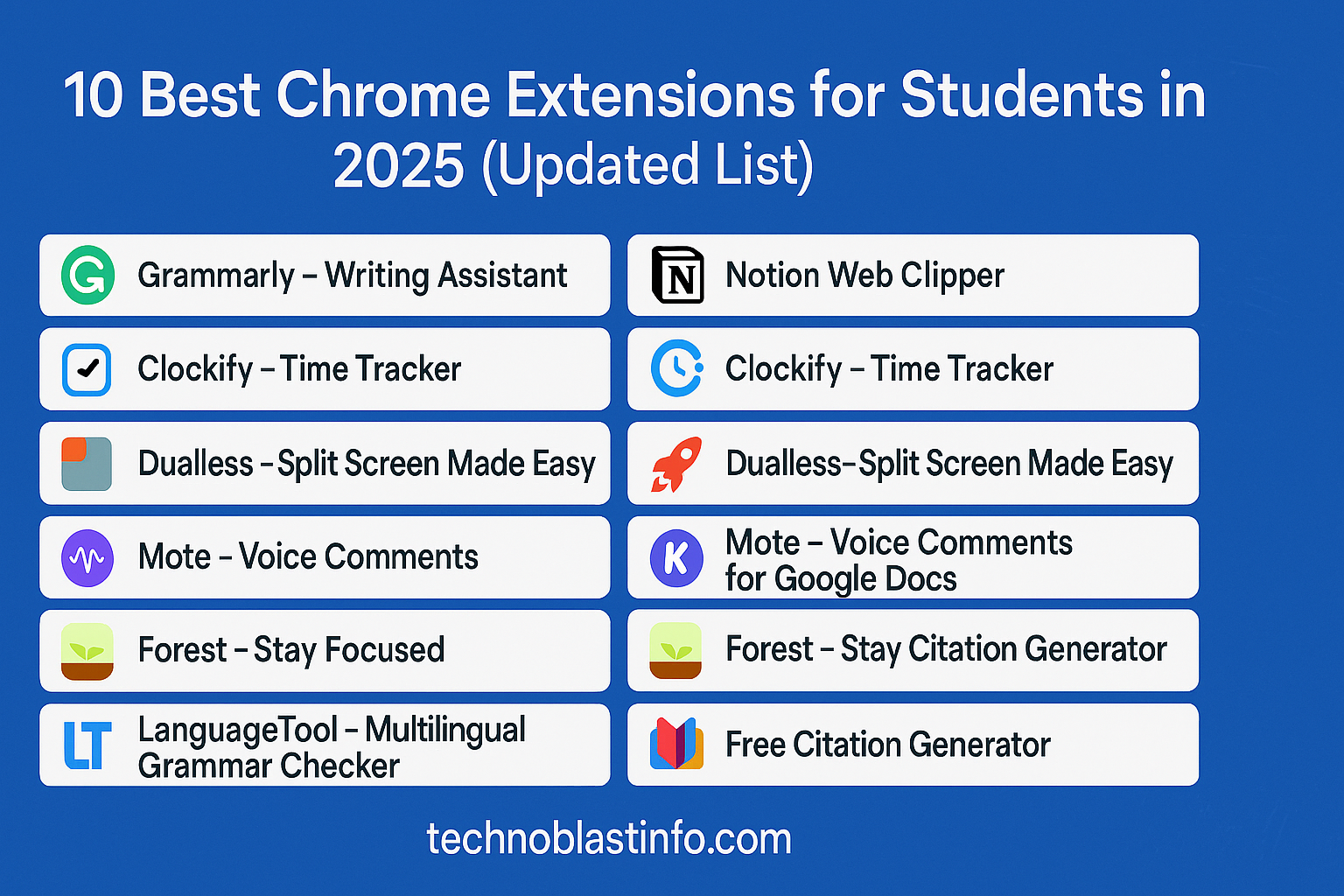 best chrome extentions for students